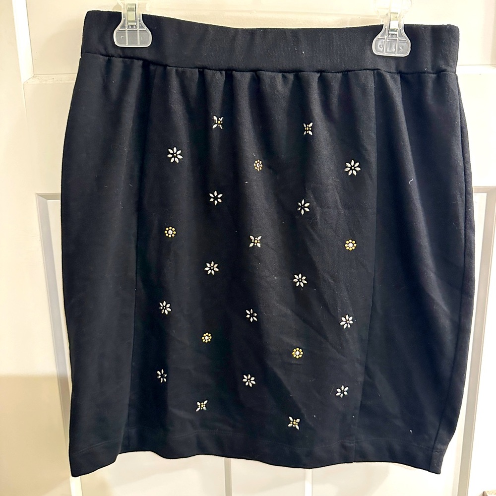 Uniqlo black skirt XL